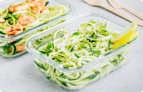 Receta con calabacín